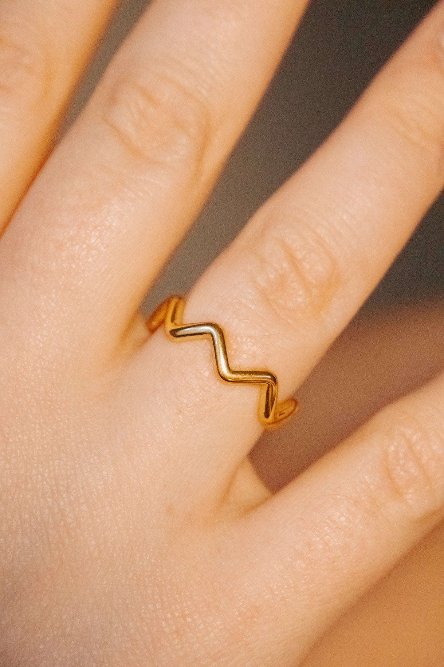 Zig Zag Ring.