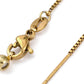 Gold Box Style Slider Necklace