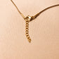 Thin Gold Snake Chain Necklace
